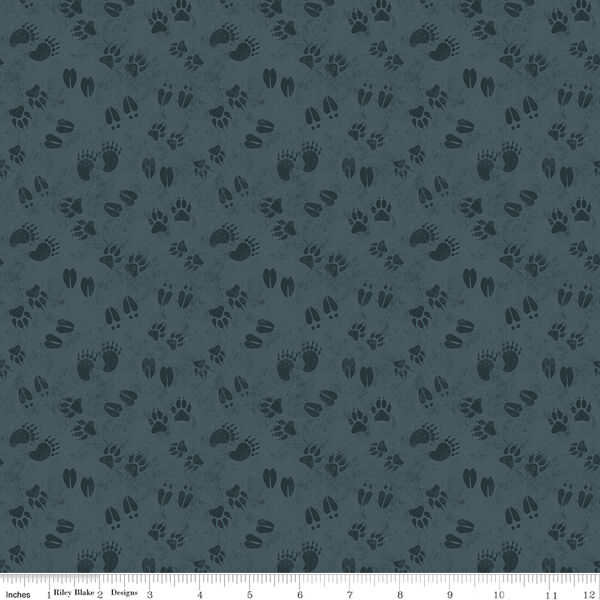 Animal Prints in Navy