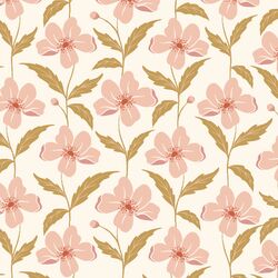 Apple Blossom in Ecru