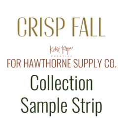 Crisp Fall Sample Strip