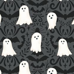 Ghostly Damask in Shadows