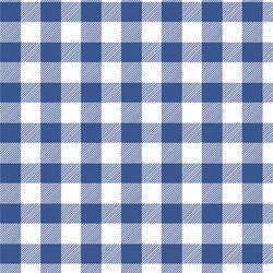 Medium Buffalo Plaid in Blue Jay