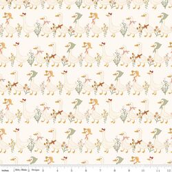 Goose Stroll in Vintage White