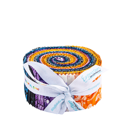 Expressions Batiks Whispering Hallows 2.5" Strip Roll