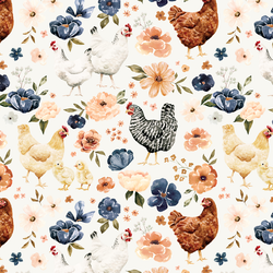 Meadow Chickens in Cream