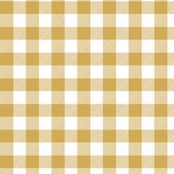 Medium Buffalo Plaid in Straw