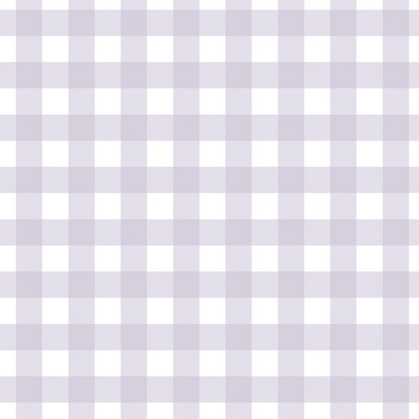 Gingham in Light Lilac