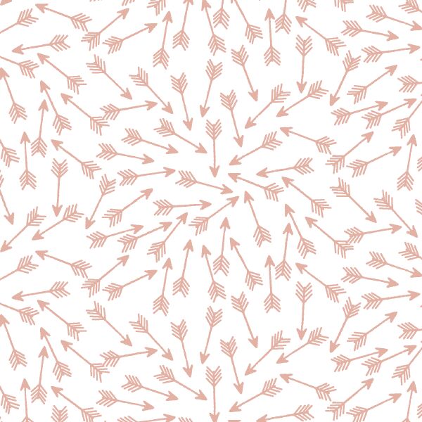 Arrows in Quartz on White