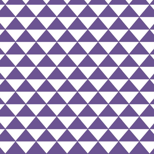 Triangle Mosaic in Ultra Violet