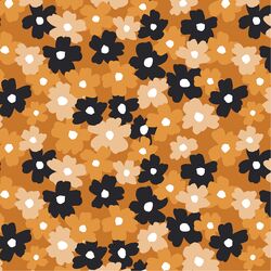 Fall Floral in Burnt Orange
