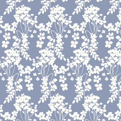 Forget Me Not Silhouette in Dusk Blue