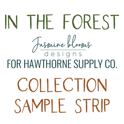 In the Forest Sample Strip