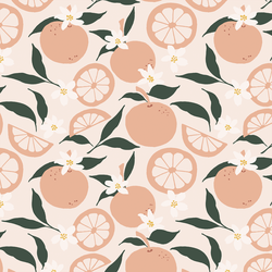 Orange Blossom in Morning Light
