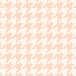 Houndstooth in Blush