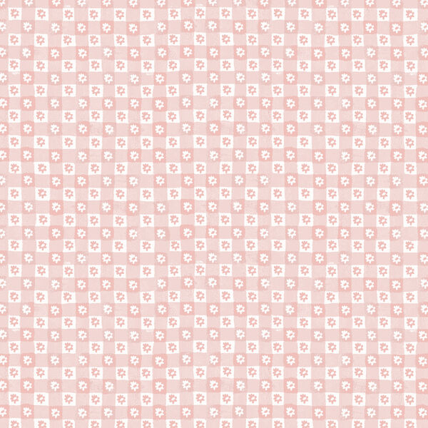 Daisy Gingham in Blush