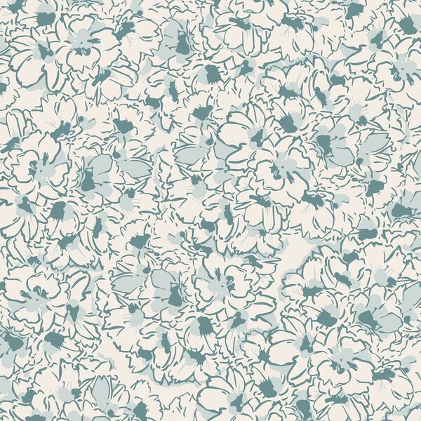 Vintage Floral in Hydrangea