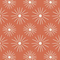 Sunburst in Sunbleached on Red Coral