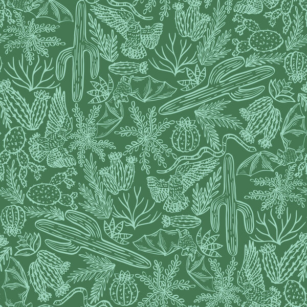 Flora & Fauna in Green