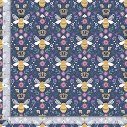 Bee Mine in Indigo