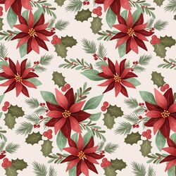 Christmas Poinsettia in Merry