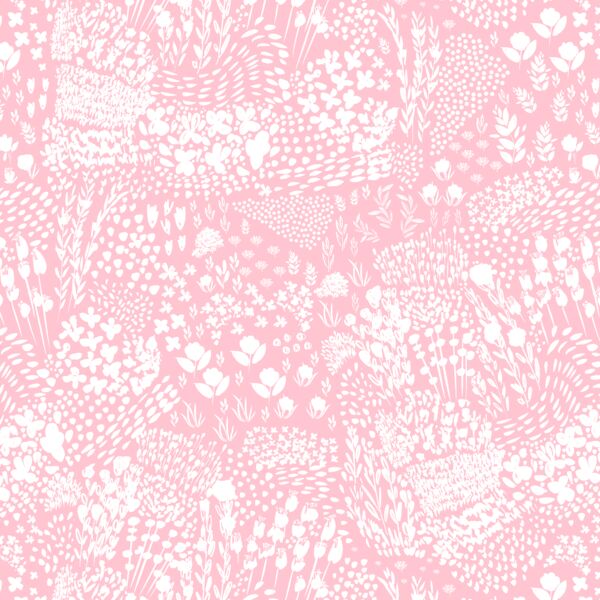 Meadow Floral in Pink Ribbon