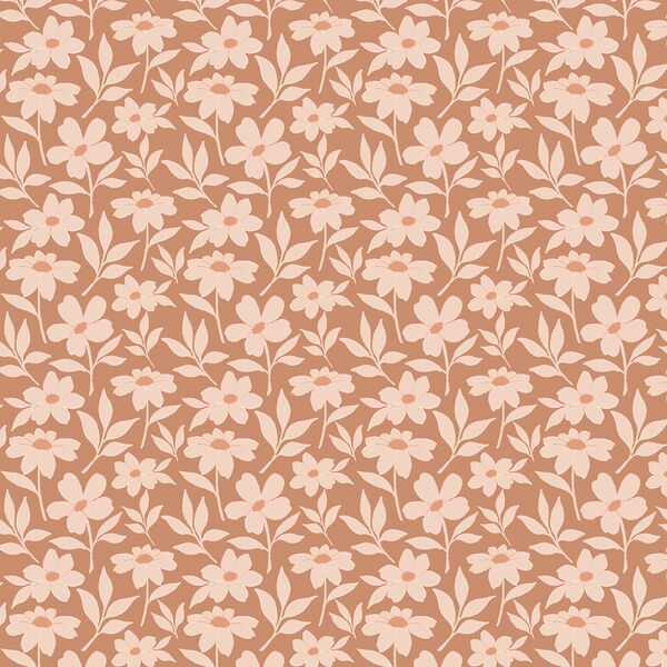Fresh Floral in Dusty Coral