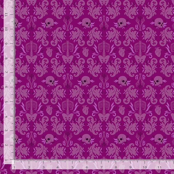 Damask Fatale Redux in Foxglove