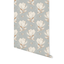 Magnolias in Grey