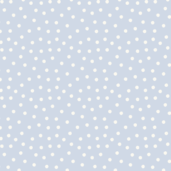 Tossed Polka Dot in Pond Blue