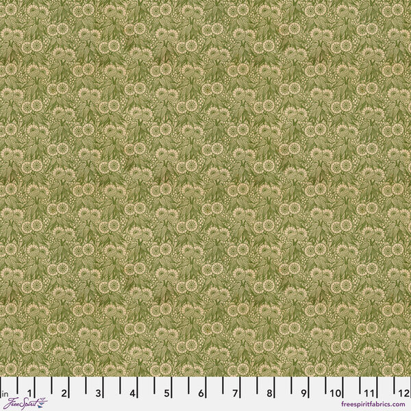 Tiny Print in Green