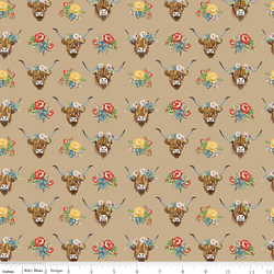 Highland Cows in Brown