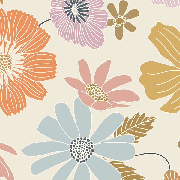 Blooming Floral in Spring Meadow