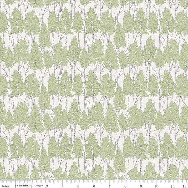 Aspen Grove in White