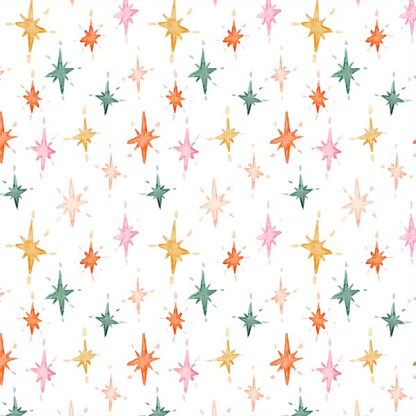 Festive Starburst in Tinsel
