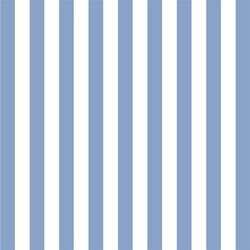 Candy Stripe in Cornflower