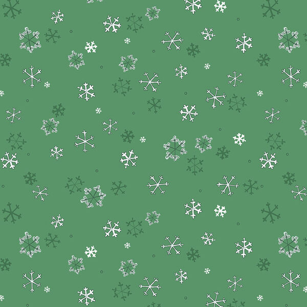 Snowflakes in Forest