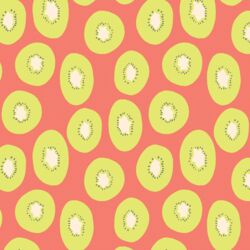 Kiwi Crush in Bright Coral
