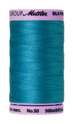 Caribbean Blue (9104-1394) - Silk Finish Cotton 50wt - 547 Yards
