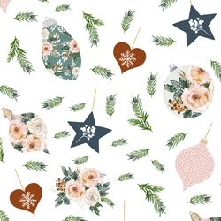 Large Winter Decorations in Snow White