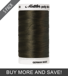 Umber (2596-0465) - Poly Sheen - 875 Yards (5 Pack)