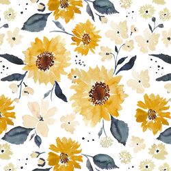Sunflower Girl in Cream