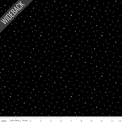 Dapple Dot Wideback in Black