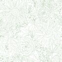 Paperie in Pistachio on White