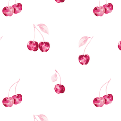 Simple Cherries in Blooming