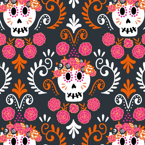 Large Fiesta Skeleton in Rosa