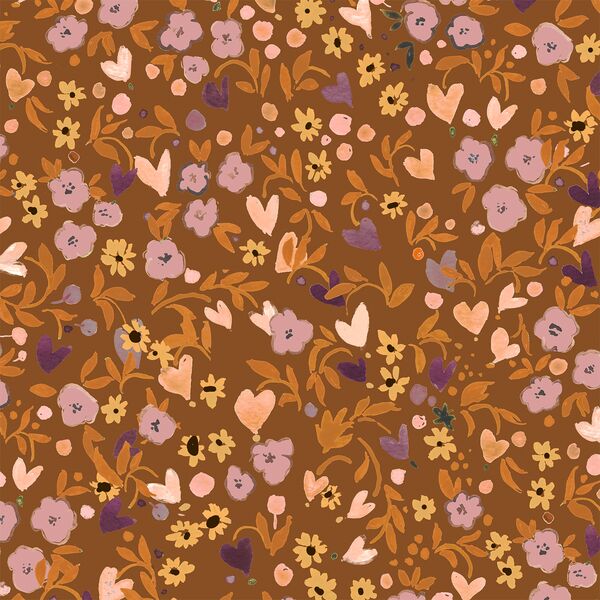 Heart Garden in Cinnamon