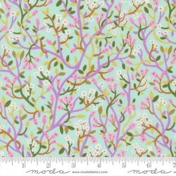 Pastel Jungle in Aqua