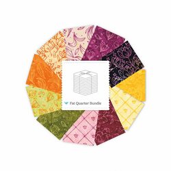 Expressions Batiks Fat Quarter Bundle B in Charm & Splendor