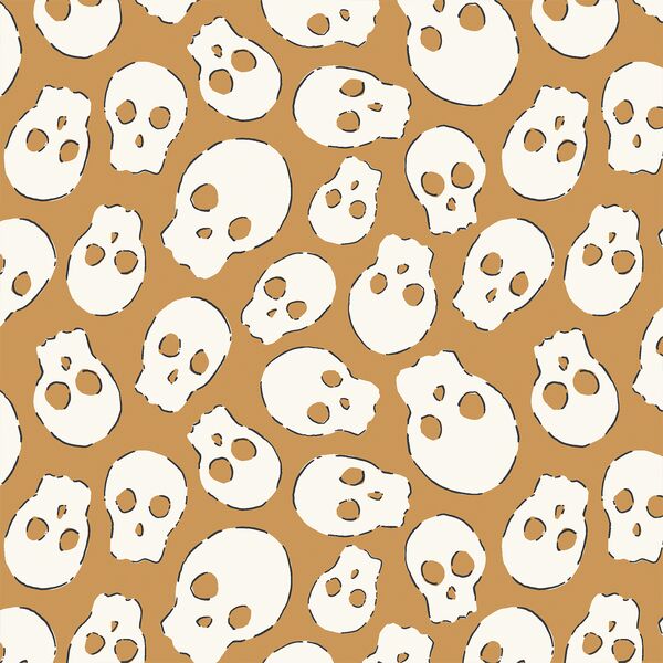 Skulls in Honey Yellow