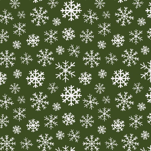 Snowflakes in Evergreen