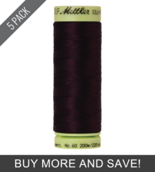 Mahogany (9240-0793) - Silk Finish Cotton 60wt - 220 Yards (5 Pack)